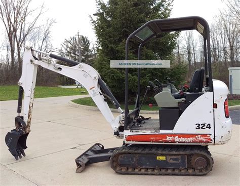 324 compact excavator|bobcat 324 mini excavator specs.